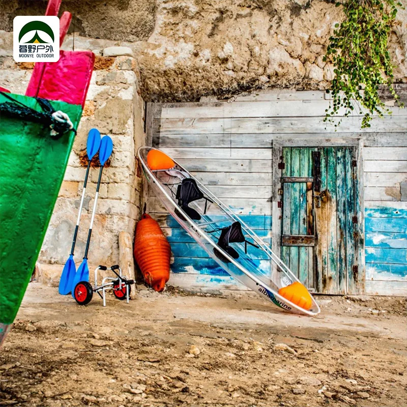 Best Seller Transparent Clear Glass Kayak Boat for 6-8 Seats & 10-15 Persons for Ocean Waters Drop Stitch Kayak Fishing Big Boat