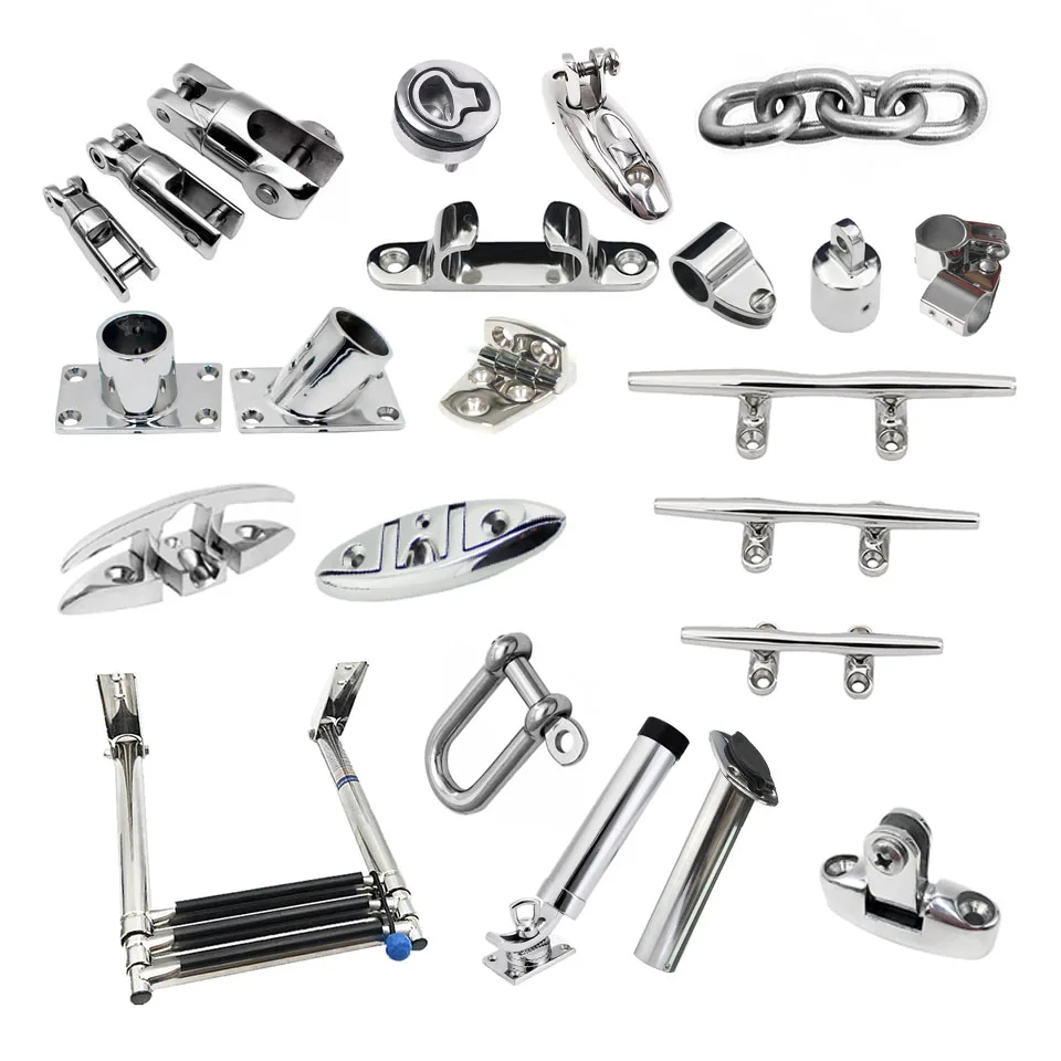 Boat Accessories Stainless Steel Marine Boat Deck Key Cover Deck Filler