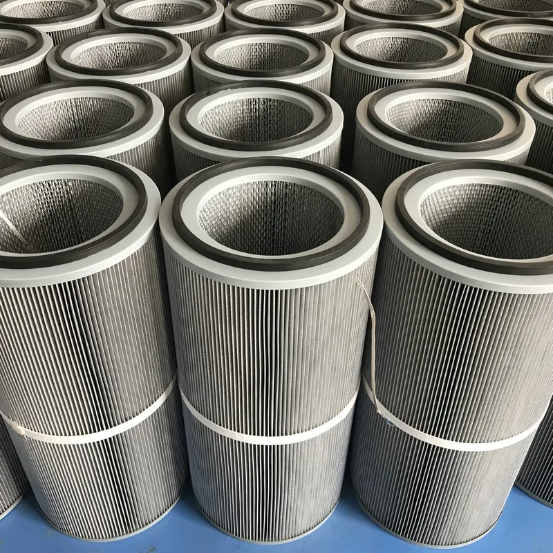 dust removal high temperature flame retardant filter cartridge element filtration spark-proof cut grind machine cartridge filter