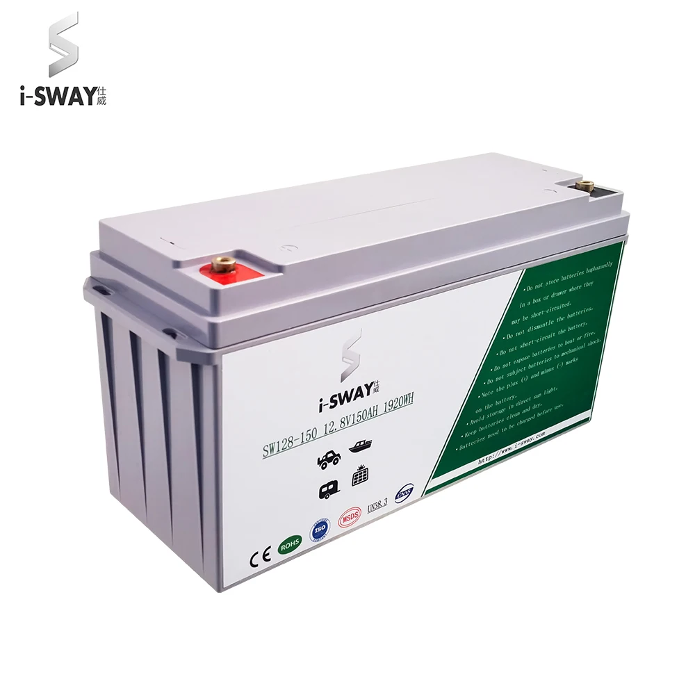 12v50ah battery rechargeable lithium iron phosphate battery 12.8v50ah with 5000 cycles