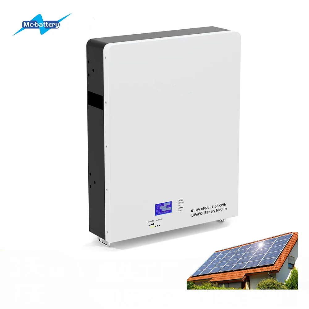 Free shipping Good Cheap Home energy storage Lithium 48v 100ah 200ah 51.2V 5kwh 10kwh wall mounted power wall for solar systems