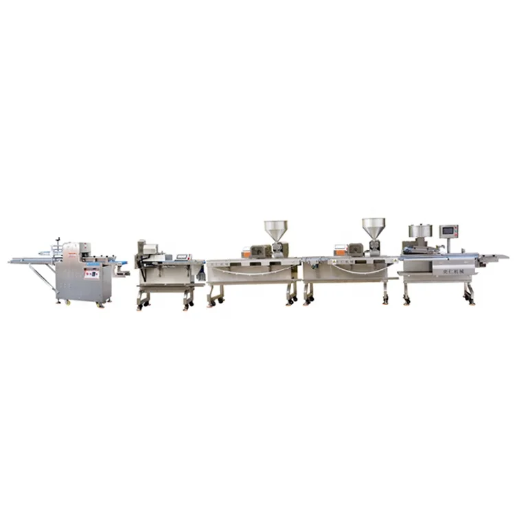 New Arrival Fully Automatic Fresh Topping Cross Egg  Bread Making Baking Machine Production Line