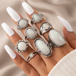Vintage Gorgeous Lightweight Cute Stackable Boho Ring Set