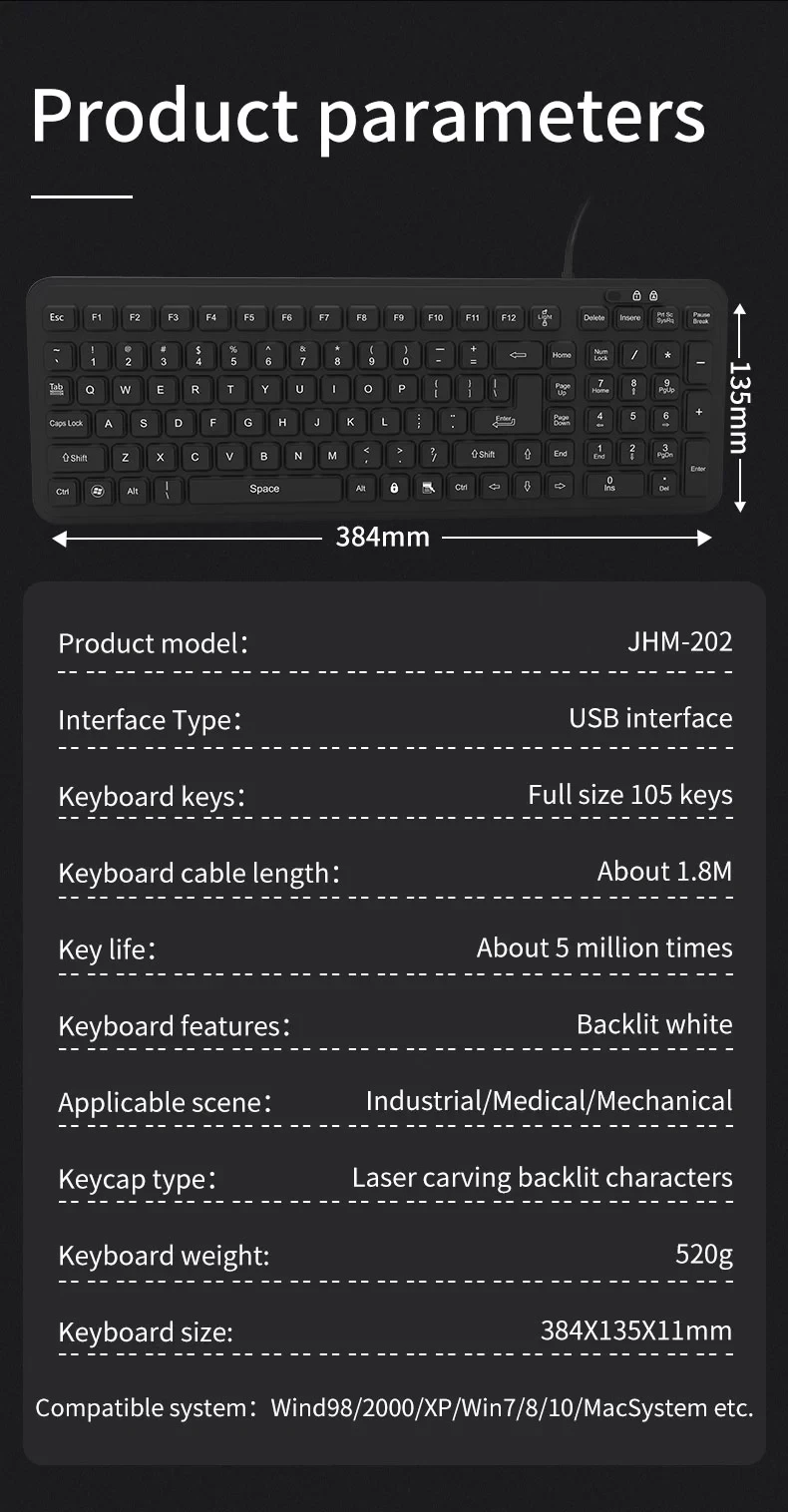 2021 New Product Keyboard Manufacturer Oem/ Odm Usb Port Flexible Cable Wireless Numeric Keyboard