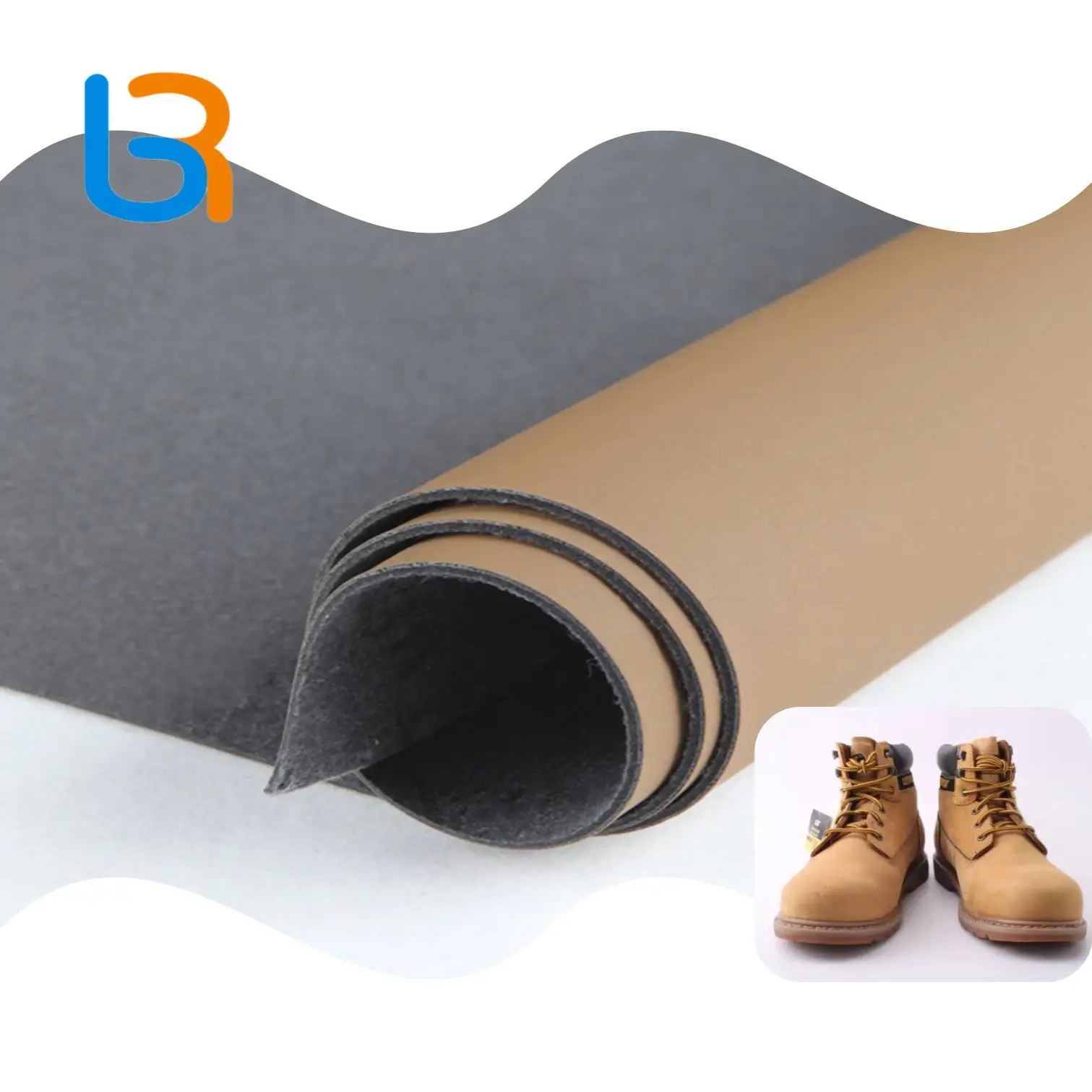 New matte shoes raw material vinyl Frosting PU synthetic leather for shoes