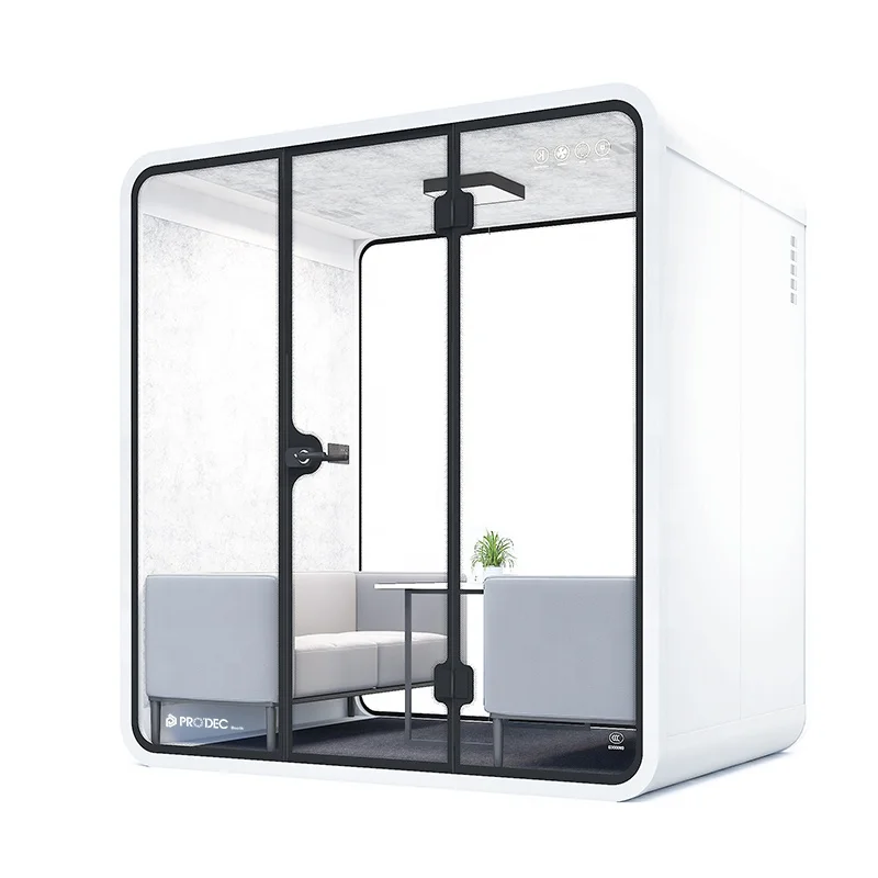 Prodec Acoustic: Mobile Product Studio Booth for Professionals Soundproof Office Pods Stylish Meeting Spaces