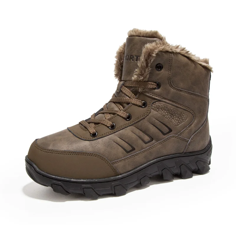Climbing Hiking Winter Comfortable Military Style Mesh Oem Outdoor Men Boots With Genuine Leather