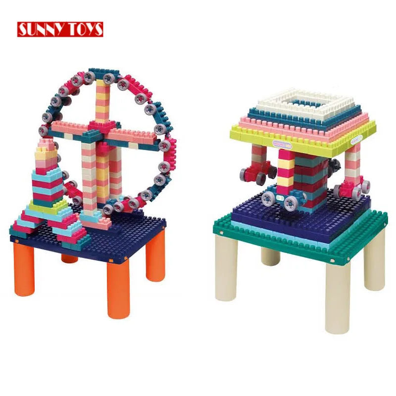 Baby large particles plastic building blocks kids educational plastic building blocks toys