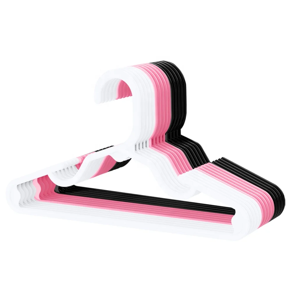 Wholesale Plastic Kids Child Clothing Clothes Hangers for Children