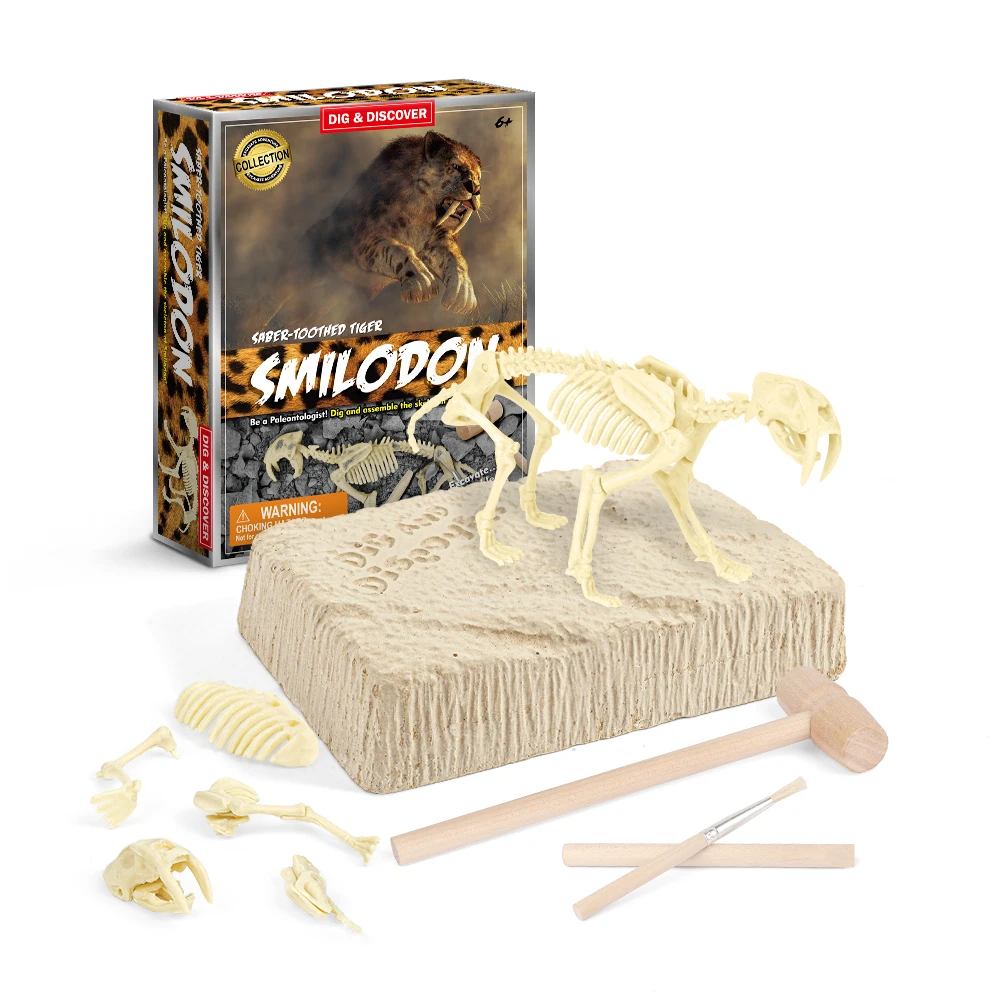 Amazon Hot Selling Sabre Wulf Dig Kit Excavation Toys Developing Hands on Ability 2022 Other Education Toys