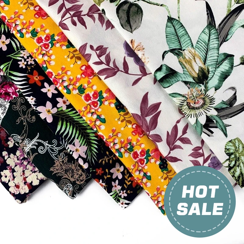 2022 Hot selling new fashion dty RIB fabric 2-side brush fabric knitted printed fabric for garment