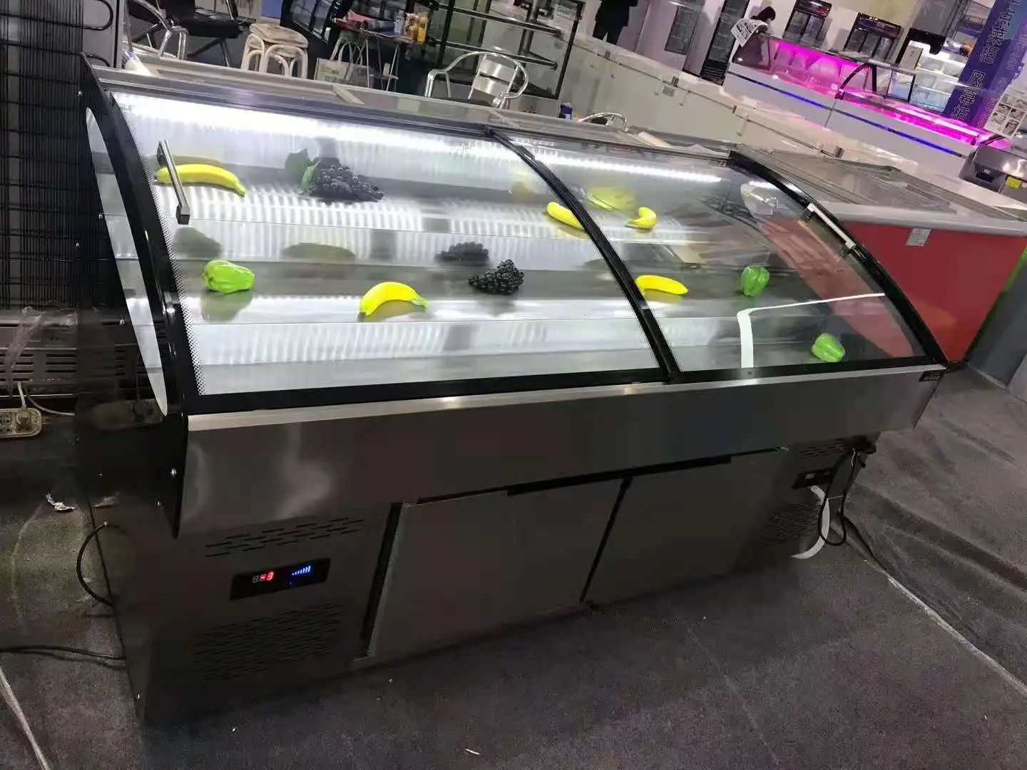 
oem stainless steel commercial refrigerator freezer 