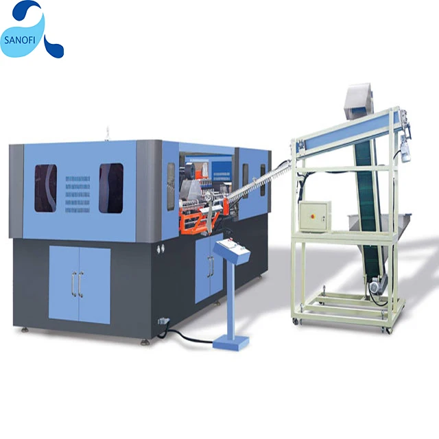 Full Automatic Bottle Stretch Linear Blow Molding Machine