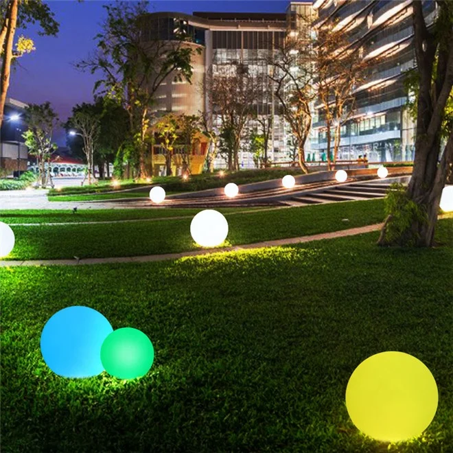  Color cordless rechargeable LED ball decor lights moonlight led magic small light up christmas