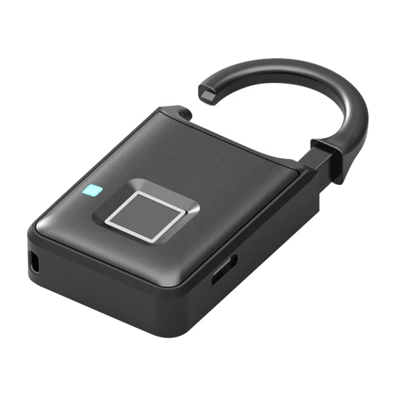  Оптовая продажа модный цифровой замок Anytek P50 из цинкового сплава с разблокировкой по отпечатку пальца водонепроницаемый + USB Разблокировка для сумок и чемоданов