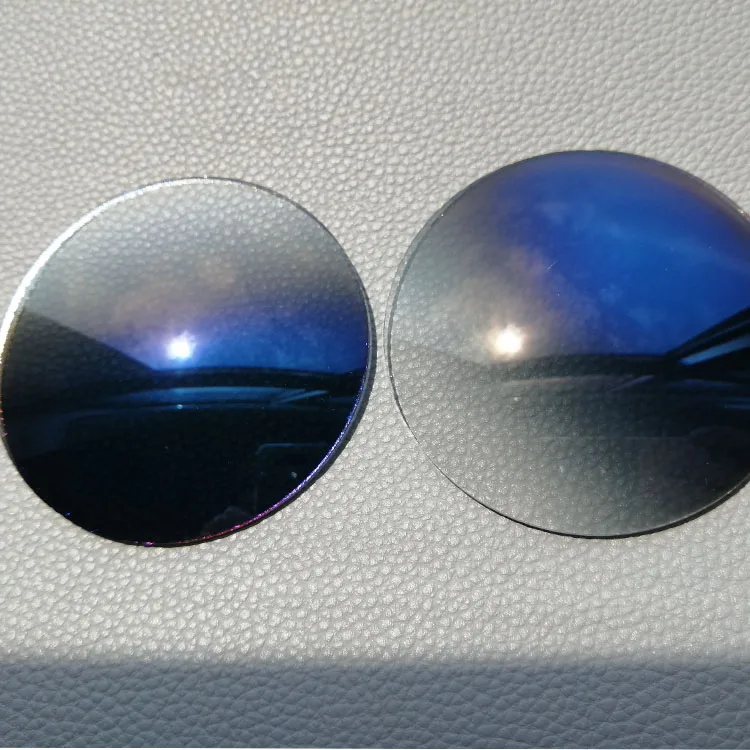 2024 Transparent Color Sunglass Lens Glass Lenses Sunglasses clear Blue Sunglasses Lens