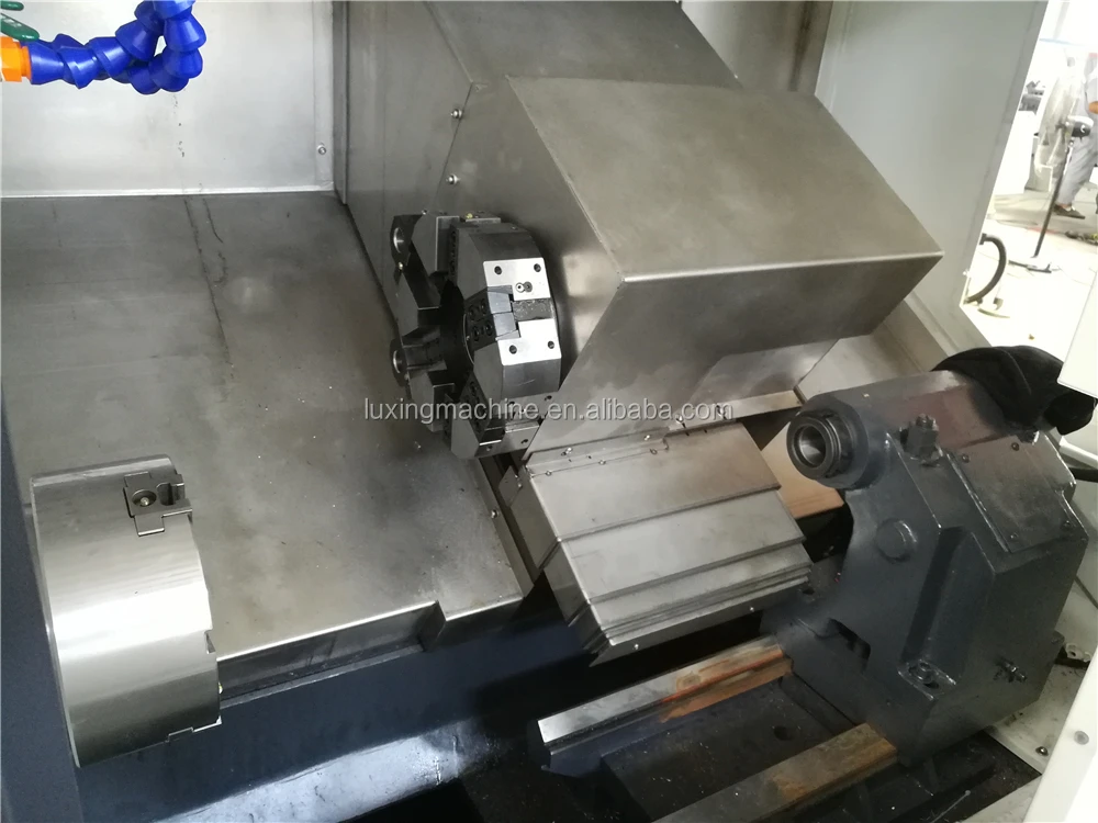 higp speed precision slant bed turret cnc instrument turning center lathe machine TCK46A TCK56A