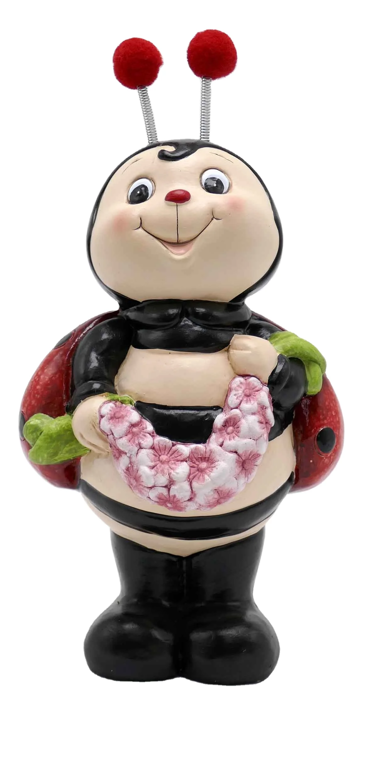 Resin Bee Statue Customizable Animal Statue Realistic Size Outdoor Park Decoration Large Sculpture