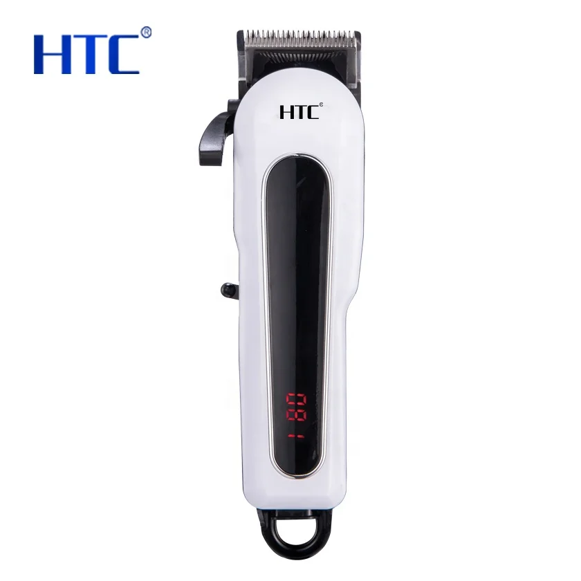  HTC CT-8089 оригинальный волос триммер Беспроводная профессиональная портативная рация с дисплей машинка для