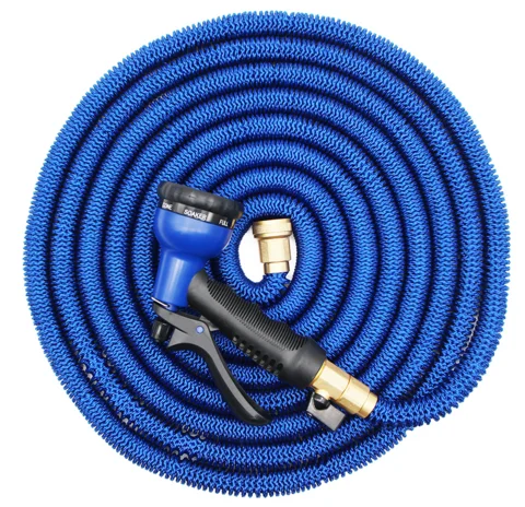 
25FT 50FT 75FT 100FT Expandable Garden Hose double layers solid brass fitting Expandable Water Hose 