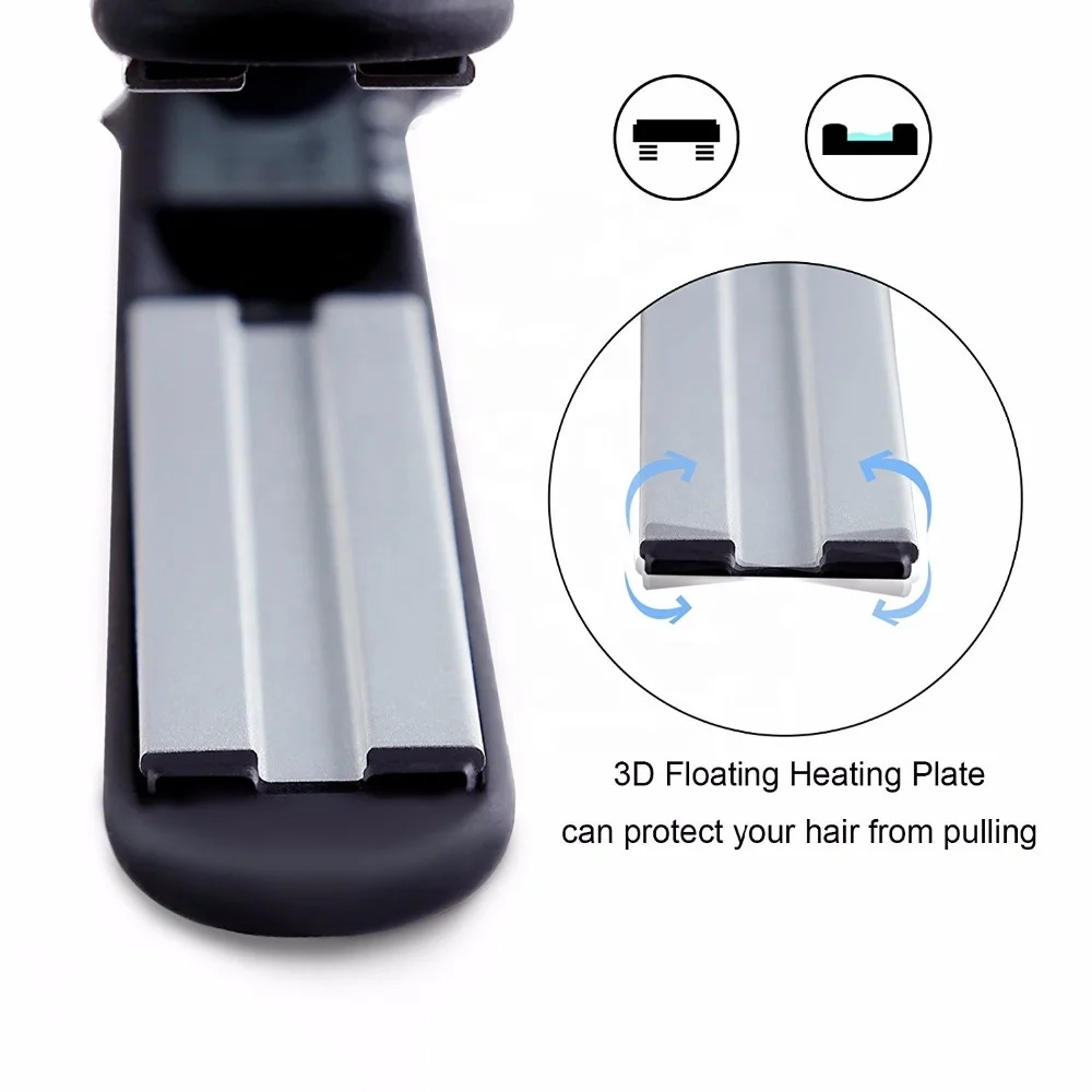 Best hot flat iron steam hair straightener for argan oil infusion treatment