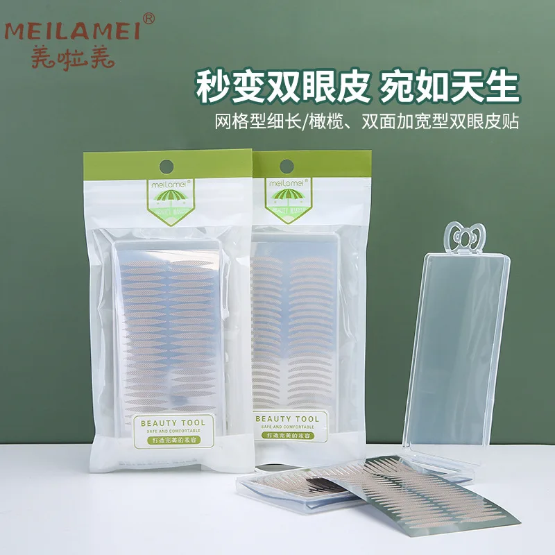 
144 Pairs Breathable double eyelid stickers slender olive widened beauty eye stickers wholesale 