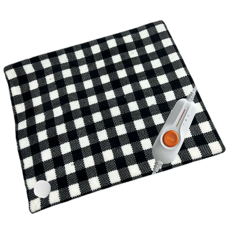 Heating pad relieves fatigue and can be washed with water for 3 heat settings auto off after 120 minutes