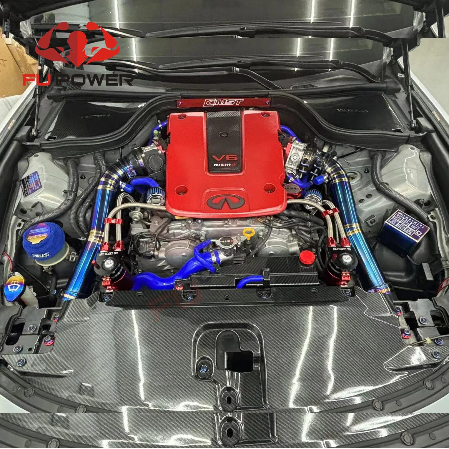 Titanium relay boxs Engine Fuse Box For Nissans 350Z VQ35HR 370z Infiniti G35 G37 q40 q60 VQ37VHR