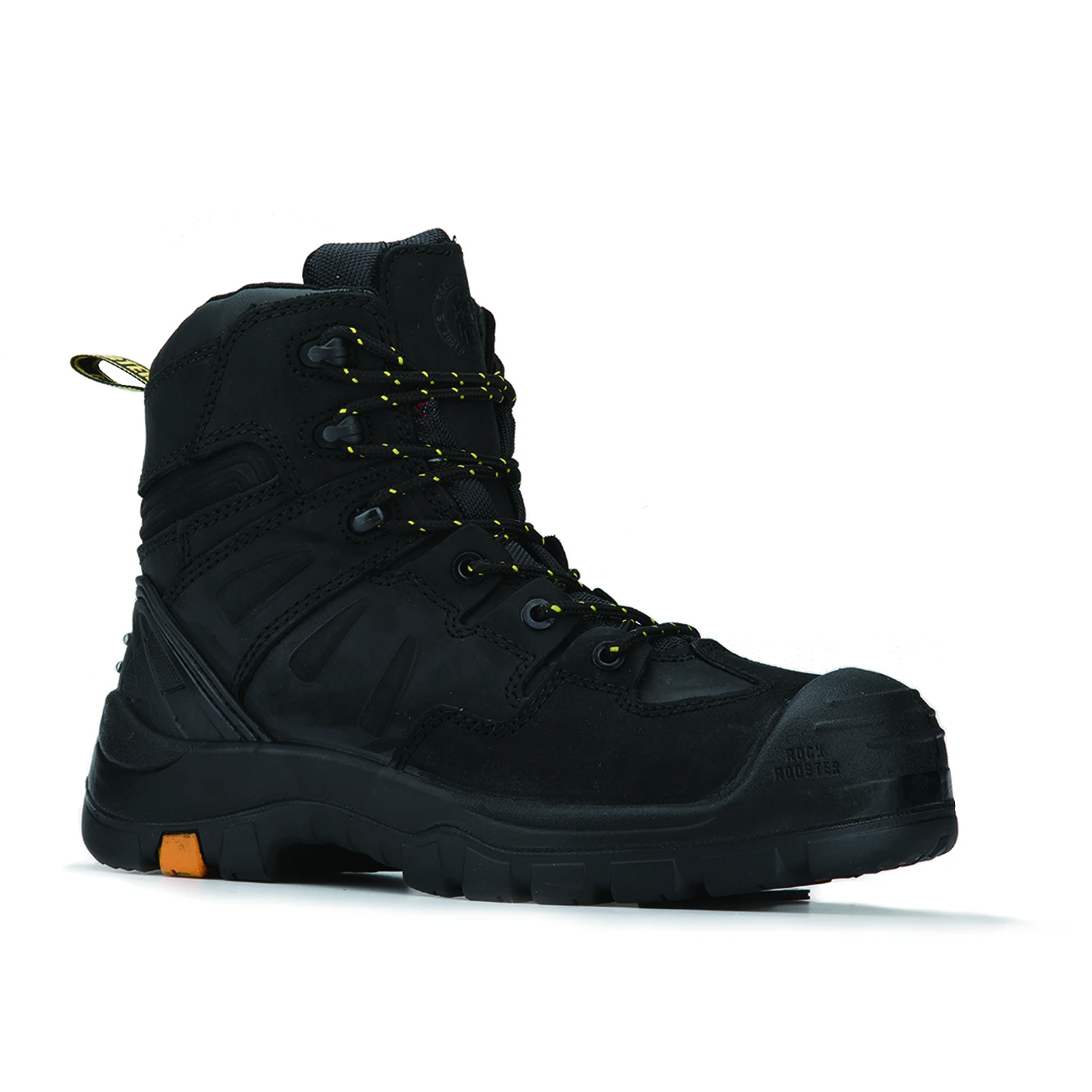 RTS ROCKROOSTER Oiled Crazy Horse Leather safety boot safety shoes men work boots boots safety with high quality