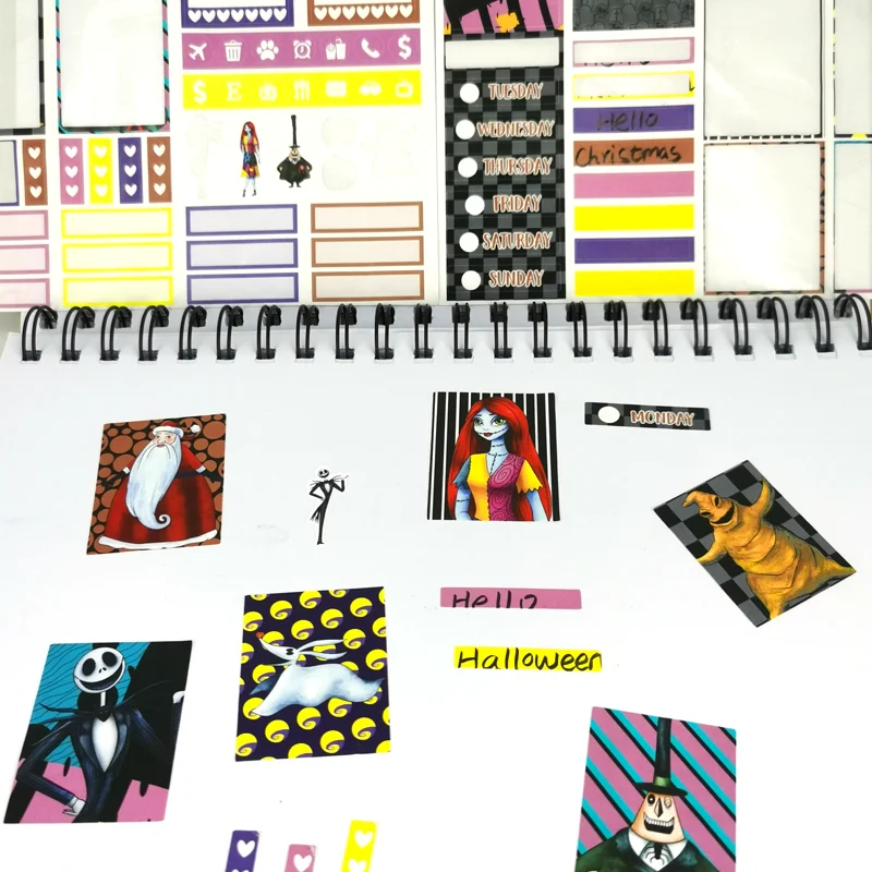 Manufacturer of cute japanese note book stationery diy scrap book stickers