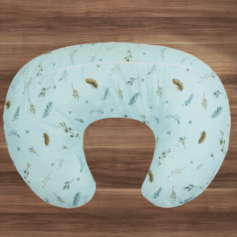 Breastfeeding Baby Support Pillow With Head Positioning Tray Nursing Pillow for Boys & Girls Newborn Infant Feeding Pillow