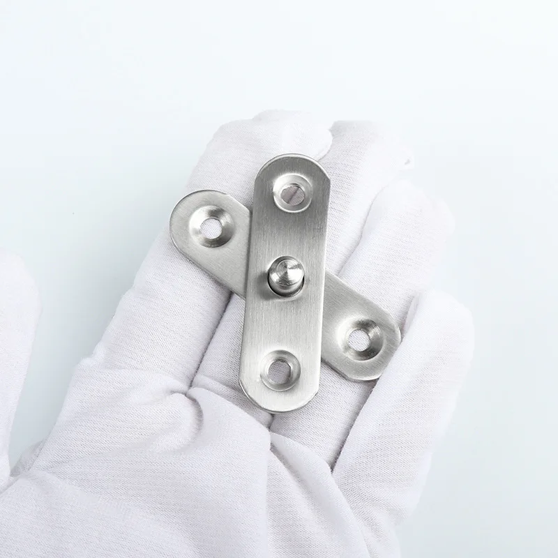 360 degree stainless steel rotary shaft wooden door upper and lower hinges hidden hinge furniture hardware accessories