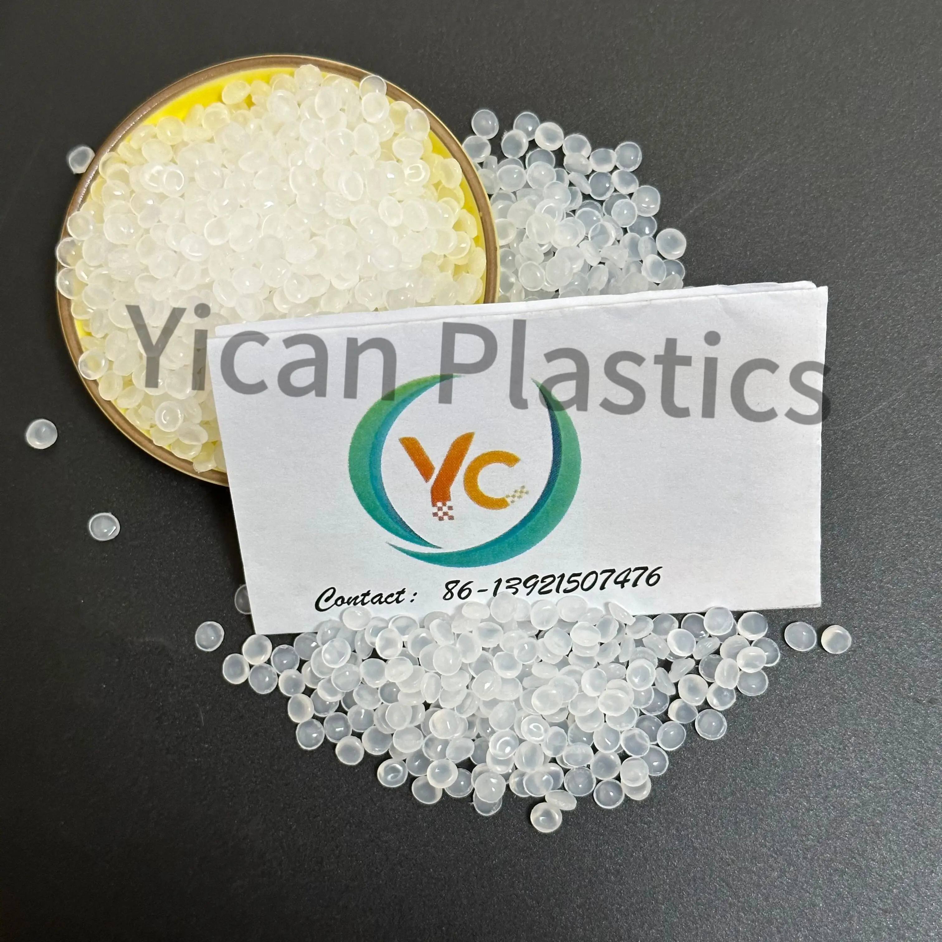 HDPE Virgin Resin Making HDPE Bottle Cover Injection Molding Virgin Ldpe Granule