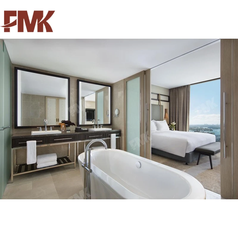 5 Star Hotel Furniture Bedroom Modern Bedroom Set With One-stop Services