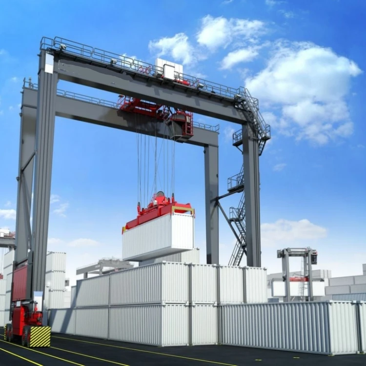 Port container straddle carrier crane price