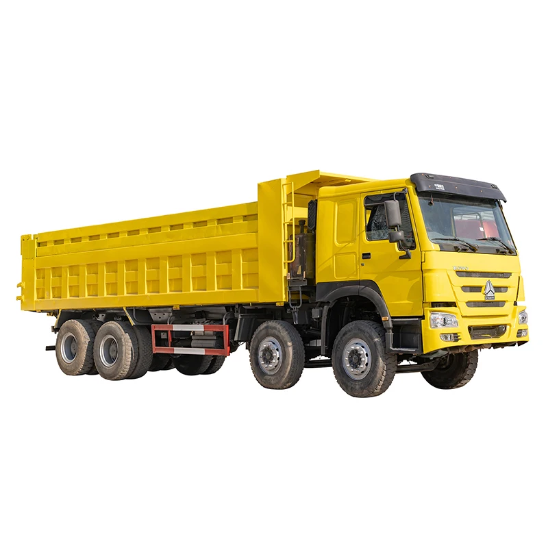 Top class  Howo Used 8X4 Sinotruck  Tipper Dump Truck For  Engineering Transportation