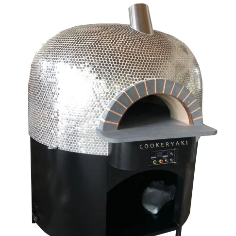 
90 Seconds Bakery commercial Lava Stock rotating pizza oven Wood and Gas Italy 