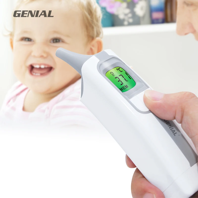 Fever Scan Digital Thermometer Ear Forehead Termometro Digital For Baby