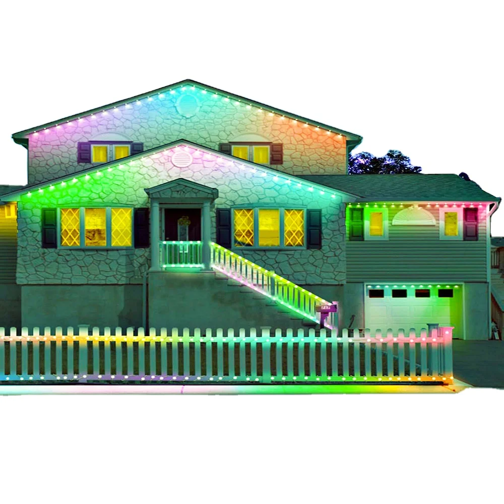 RGB  eaves light LED outdoor waterproof and lightning protection intelligent control eaves light