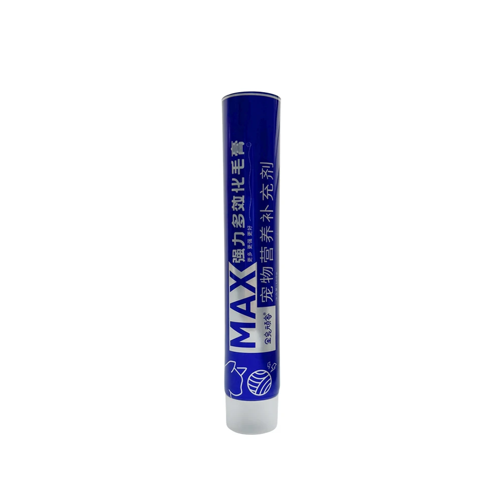 Customized 50mm 140ml chocolate jam packaging tube container, food tube, aluminum-plastic composite extrusion tube