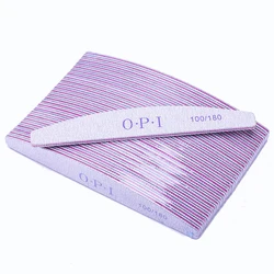 Professional Wholesale High Quality Print Logo Double Side Emery Board 100/180 Zebra Nail File Nail Care Tool