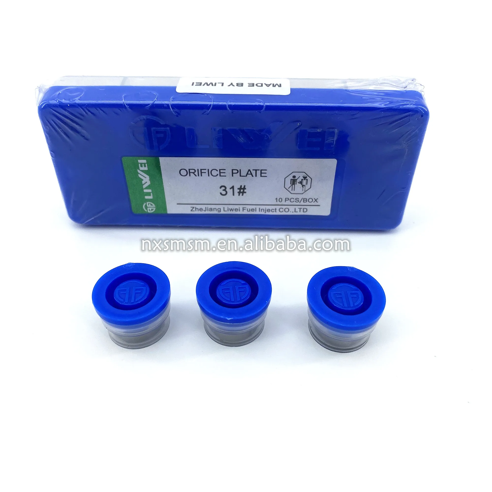 Liwei common rail injector orifice plate 31# diesel valve plate 31# fit for injector 095000-2222 095000-6691 095000-6700 095000-