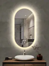 Modern  Makeup Dressing Vanity Table with Lighted Mirror decor live room mirror with time display