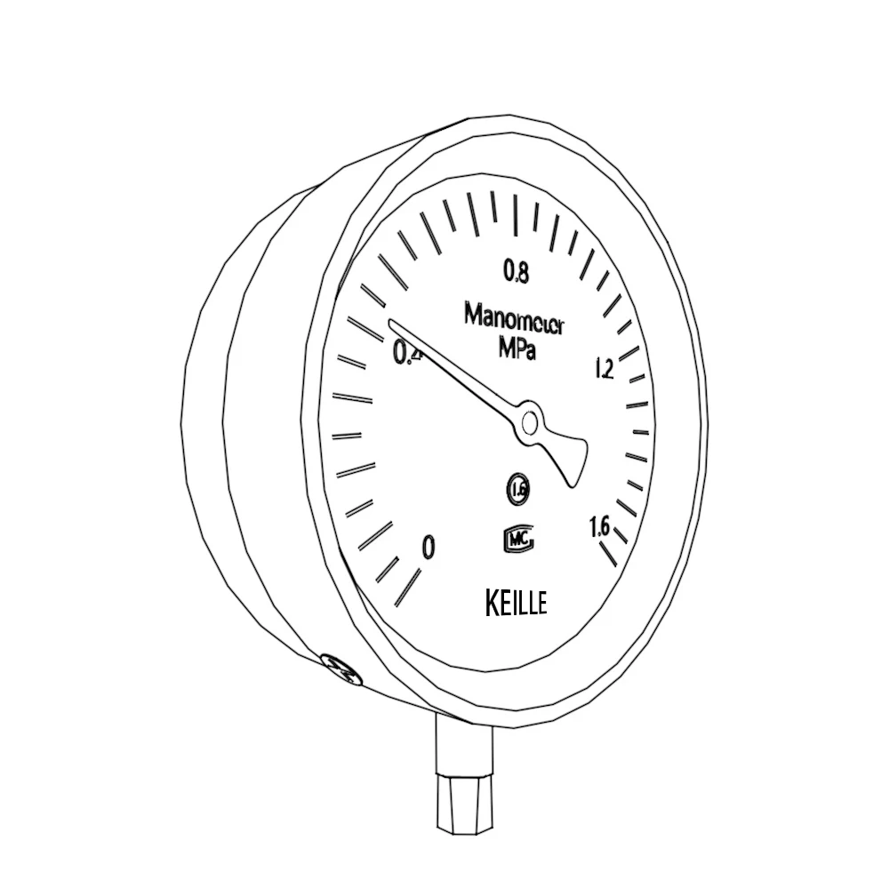Pressure measurement, pressure gauge