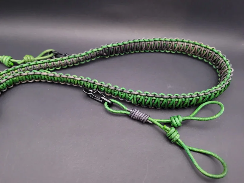 leather Duck Call Lanyard With Removable Rings Hunting  Paracord Goose Calls For Predator Ducks Dog Whistle Hunting Accessories