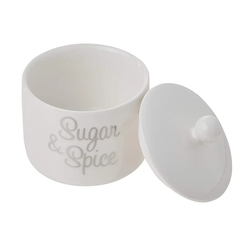  Ceramic Sugar Bowl Spice and Everything Nice