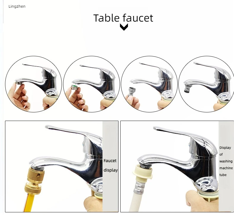Irrigation Water Joint Male Thread Nipple Quick Connector Electroplating Copper Brass Faucet Adapter_10