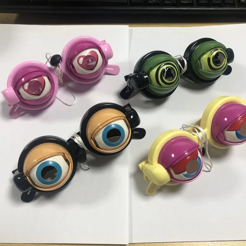 Hot Selling Novelty Gag Toys New Style Crazy Glasses Toys Winking Glasses Toys