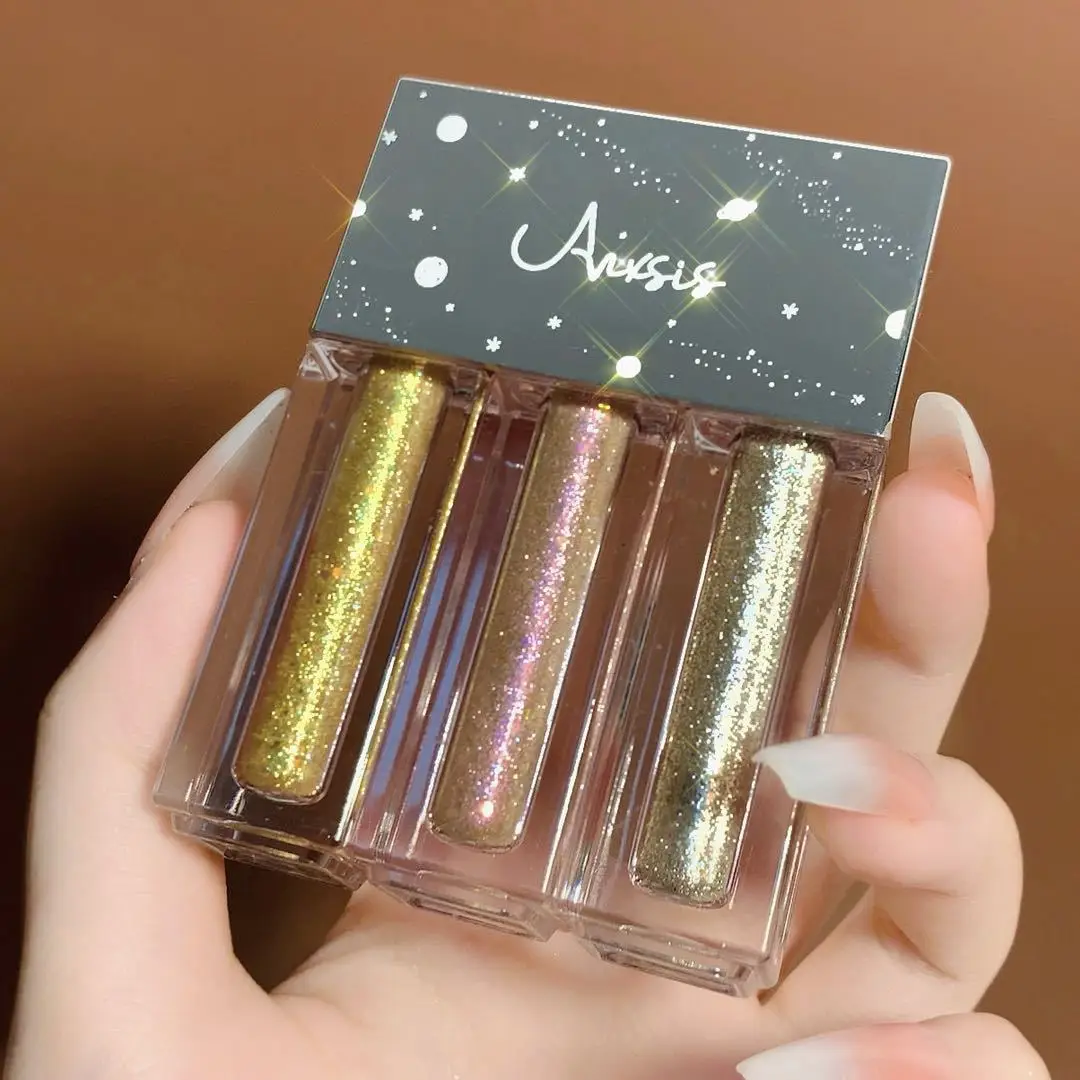 ODM/OEM High Pigmented Makeup Metallic Shimmer Liquid Glitter Eyeshadow Mixing Liquid Private Label Shiny Liquid Eyeshadow