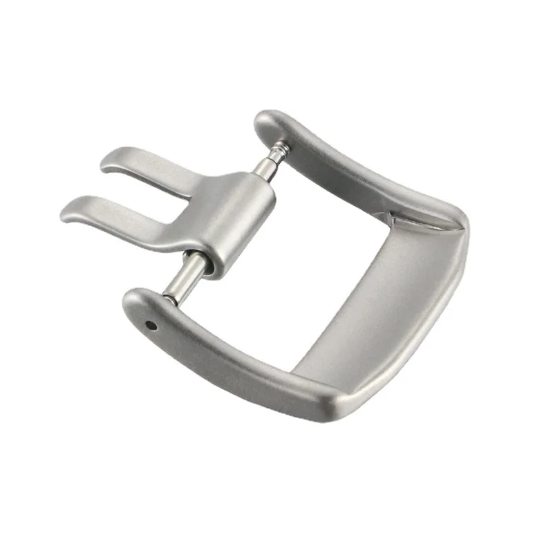 Custom Stainless Steel Watch Buckle for Smartwatches 20mm Strap Buckle Watch Accessories Spring Bar Pin Buckle Hydraulic Clasp